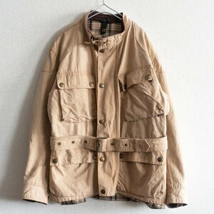 【イタリア製】Belstaff【TRIALMASTER モーターサイクルジャケット】M オイルド ベルスタッフ 2403246