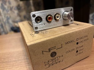 FX-AUDIO- DAC-X5J+[シルバー]ハイレゾ対応D/Aコンバーター&ヘッドフォンアンプ 最大24bit 192kHz