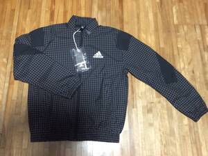 §　アディダス adidas メンズ ウインドジャケット MPRIMEBLUETRACKTOP GM6511 （ブラック）★S　黒　BLACK