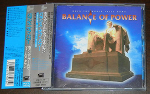 BALANCE OF POWERバランス・オブ・パワー★WHEN THE WORLD FALLS DOWN