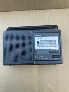 SONY ICF-28 FM/AM 2BANDラジオ★動作品