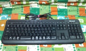 【中古・動作確認済み品】Microsoft製 キーボード ① 