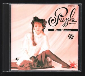 ■中原めいこ■オリジナル・アルバム(CD)■「パズル(PUZZLE)」■♪HALLELUJAH・ANYWAY♪Studio54♪■品番:CA32-1393■1987/3/4発売■美品■