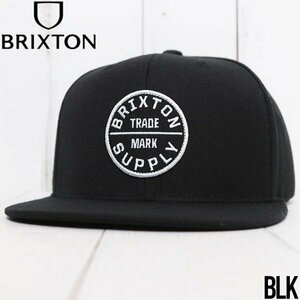 スナップバックキャップ 帽子 BRIXTON ブリクストン OATH III SNAPBACKCAP 10777　BLK