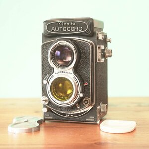 完動品◎Minolta AUTOCORD ミノルタ 二眼レフ フィルムカメラ 60