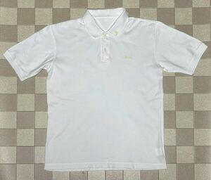 PAPAS パパス M(48)サイズ 白色 半袖 ポロシャツ メンズ 紳士服 D0473UPL002