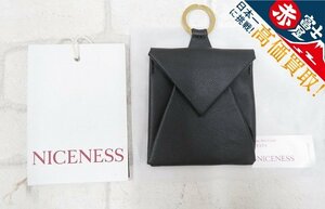 2A7408/未使用品 NICENESS FATS ホースレザーコインケース ナイスネス