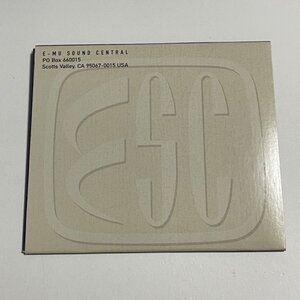 CD『E-MU SOUND CENTRAL DEMO DISC 97』ESC サンプリング