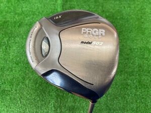 4卍1075 中古【PRGR/プロギア】model 502 ドライバー/1W 10.5° フレックス：M-40(SR) 《札幌/美しが丘・店頭引渡し可》