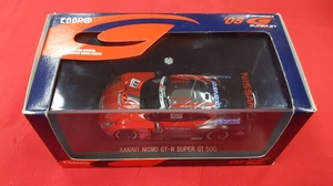 ＭＩ184　中古品エブロ 1/43 SUPER GT 500 XANVI NISMO GT-R