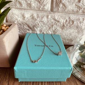 ◇ティファニー◇Tiffany&Co. ベゼルセット ダイヤモンド ネックレス PT950 プラチナ ペンダント フラワーモチーフ クローバー ブランド