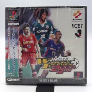 【PS】Jリーグ 実況ウイニングイレブン2000 2nd【未使用／未開封】KONAMI　PlayStation プレステ