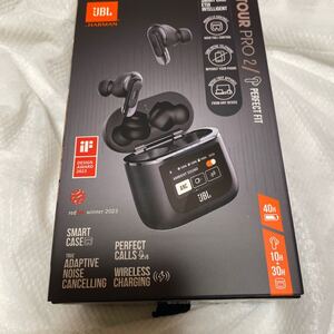 ハイブリッドノイズキャンセリング完全ワイヤレスイヤホン JBL Tour Pro 2 JBLTOURPRO2BLK Black