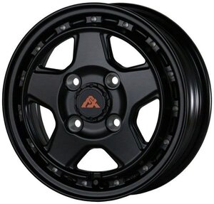 DOALL アルジェノン XC5 12インチ×4J 4-100 +43 ドゥオール ホイール Algernon Fenice X XC5 MBLK-MLD 12x4J