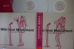 2discs LASERDISC 今井美樹 Moment FLLF8536PROMO FOR LIFE プロモ /00660