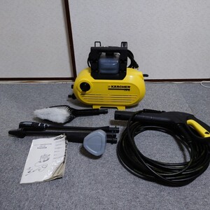 1円スタート KARCHER ケルヒャー 高圧洗浄機 JTK28 家庭用 スチームクリーナー イエロー 電動工具 掃除道具 清掃 洗車