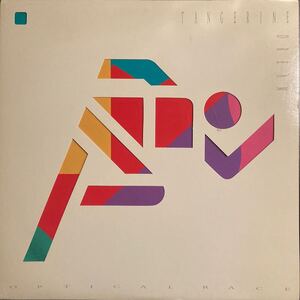 TANGERINE DREAM タンジェリン・ドリーム / Optical Race US ORIGINAL PRESS LP レコード AMBIENT アンビエント NEWWAVE ニューウェーブ