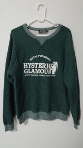 ヒステリックグラマー　HYSTERIC GLAMOUR　トレーナー　 スウェット　サイズＭ　送料無料