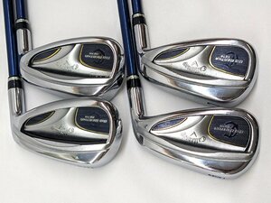 Callaway キャロウェイ BIG BERTHA BEAT GP Flex:SR アイアン 6-9 4本セット《US4153