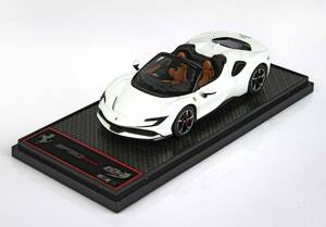 BBR 1/43 フェラーリ SF90 スパイダー ホワイト 24台限定 BBR 1:43 Ferrari SF90 Spider Bianco Avus BBRC244E1