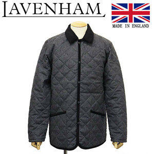 LAVENHAM (ラベンハム) LV6050 WOOL DENHAM MENS ウール デンハム メンズ キルティングジャケット 948 CHARCOAL イギリス製 LH014 L