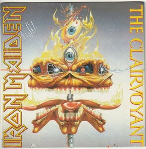 未開封新品　IRON MAIDEN　アイアン・メイデン　The Clairvoyant　2014年 再発限定盤 7”シングルレコード　（EU盤）