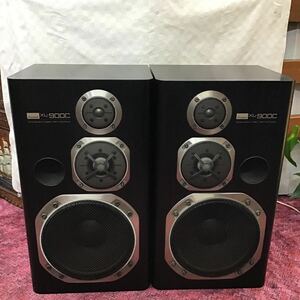 S【引取可】SANSUI サンスイ スピーカー システム ペア XL-900C 山水 オーディオ 音響 ウーハー