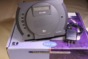 Philips CDF100 CDプレーヤー（Apple Power CD Player）オリジナル元箱、電源、専用リモコン、ケーブル付き