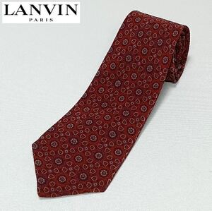 ■LANVIN PARIS ランバン ネクタイ made in france ■送料￥185～(全国一律・離島含む