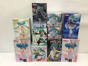 okV94# 初音ミク プライズフィギュア まとめ売り 10点 ダブり有