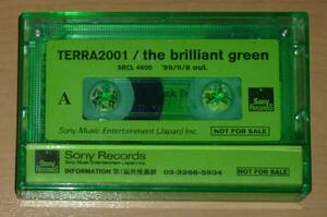 中古 非売品 カセット プロモーション盤 the brilliant green TERRA2001 川瀬智子 プロモ盤