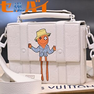 本物 超美品 ルイヴィトン 極希少 LVフレンズ モノグラム トリヨン ソフトトランク 2WAYショルダーバッグ 斜め掛けボディバッグ 保存袋付