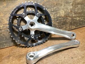 OLD MTB 【 SUGINO × CODA 】 スギノ トリプル用クランク 94-58 175mm コーダ チェーンリング 44-29T 中古品 検) Vintage Cannondale