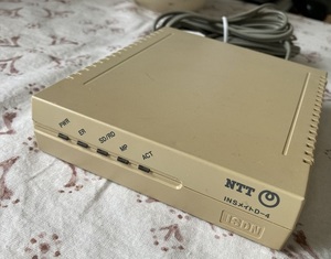 NTT INSメイトD-4 中古　日焼けあり　電源OK