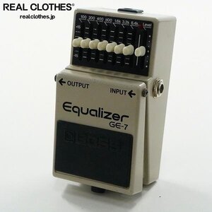 【難有り】BOSS/ボス 日本製 GE-7 Equalizer イコライザー エフェクター 動作確認済み /000