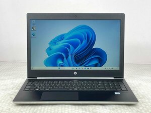 ●【訳あり】HP ProBook 450 G5 / i5-8250U / 8GBメモリ / 500GB HDD / 15.6型 / Windows11 Pro 【 中古ノートパソコン ITS JAPAN 】