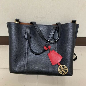 I642-M28-20 TORY BURCH トリーバーチ ショルダーバッグ ハンドバッグ ブラック 約縦20cm 横26cm ファッション レディース ブランド ロゴ