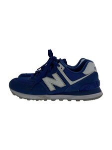 NEW BALANCE◆ML574/ブルー/24cm/BLU