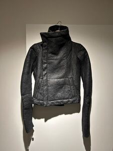 リックオウエンス Rick Owens アーカイブ　レザームートンジャケット