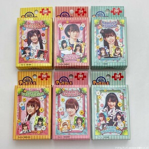 【未使用 / 送料230円】アイドルジグソーパズル 6個 AKB48 前田敦子 小島陽菜 柏木由紀 渡辺麻友 高橋みなみ 篠田麻里子 21118-8