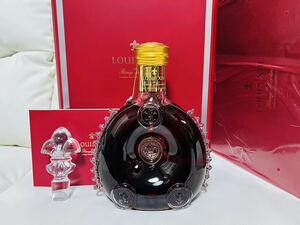 REMY MARTIN レミーマルタンルイ13世 バカラ クリスタルボトル　替栓・冊子・鏡面化粧箱・外袋付！未開封　正規輸入品　シリアルオール一致