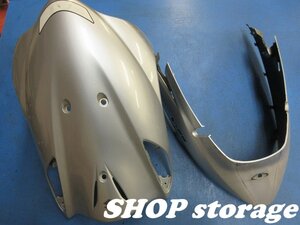 アドレスV125　CF4EA　カウルセット　フロント　サイド　シルバー系　597-43　手渡し対応可