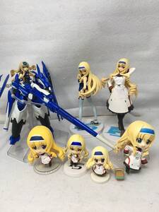 OY-025 IS インフィニット・ストラトス セシリア フィギュア 7個セット AGP アーマーガールズプロジェクト ねんどろいど きゅんキャラ他