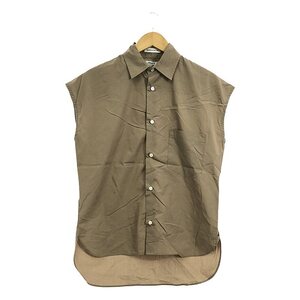 MADISON BLUE / マディソンブルー | SLEEVELESS J.BRADLEY SHIRT ノースリーブシャツ | 00(XS) | ベージュ | レディース