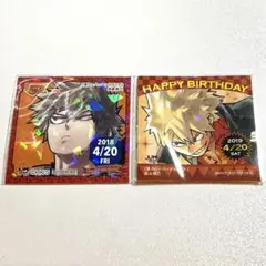 爆豪勝己　ヒロアカ　ジャンプショップ 365日ステッカー 2枚セット