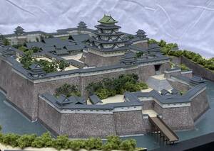 大坂城　ジオラマ　完成品　徳川　城　復元　模型