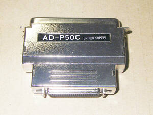 ★SANWA SUPPLY SCSI-2 SCSI -1 AD-P50C Adapter★OK★