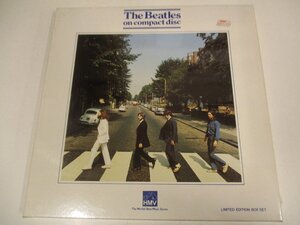 未開封 CD-BOX 『ABBEY ROAD / THE BEATLES ON COMPACT DISC』 HMV (Z14)