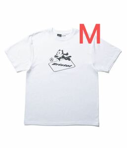 【新品】M 23FW FCRB FELIX THE CAT SUPPORTER S/S TEE WHITE SOPH SOPHNET ブリストル F.C.Real Bristol Tシャツ ホワイト フィリックス