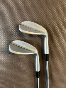 中古希少 ミズノ MIZUNO T24 ウェッジ ソフトホワイトサテン 50度 56度 ダイナミックゴールド DG 115 S200 2本セット 送料無料